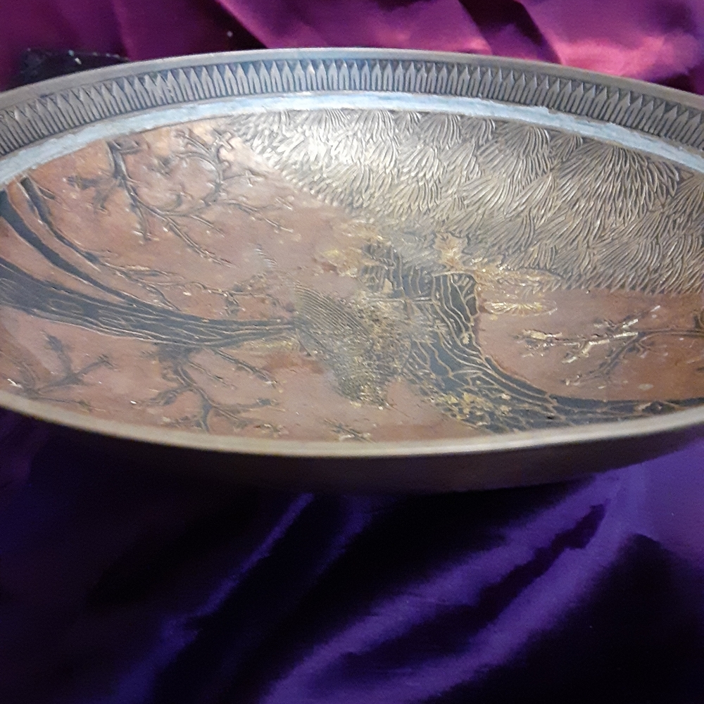 Brass Bowl made by a metal Craftsmen India